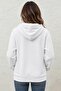 Fr Heart Rhythm Printed Two-Thread Zipper Hooded Sweatshirt Cardigan - Oversized Pocket Casual Sports Jacket - 3