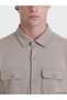Vizyon New Season Beige Regular Fit Men's Shirt - 3
