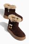 Kids Longa Girls' Side Beaded Furry Winter Boots