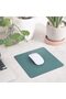 Slim Mouse Mat for Home/Office, Portable Mouse Pad for Computer & Laptop, Seamless Clothing, Non-Slip Base, Compatible with Laser and Optical Mouse, 22 x 22cm (Dark Grey (With Logo)) - 8