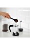UPPHETTA Coffee/tea maker, glass/stainless steel, 0.4 l - 2