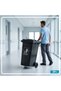 Outdoor Waste Bin | Durable Plastic Garbage Bin with Rubber Wheels | Mobile Trash Bin for Villas, Malls, Restaurants & Outdoor Areas | 120 Liters | Black - 3