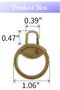 10PCS Zipper Pull Replacement, Universal Zipper Head Repair Kit Detachable Zipper Pulls Tab for Back - 2