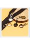 Zipper Pulls, 6 Piece Gold Heart Shaped Zipper Pull Replacement, Metal Zipper Pull Tabs, Zipper Mend - 7