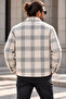 Unlined Jacket with Zipper Closure, Suitable for All Seasons, Soft Textured, with Side and Inner Pockets. - 4
