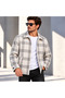 Unlined Jacket with Zipper Closure, Suitable for All Seasons, Soft Textured, with Side and Inner Pockets. - 5
