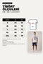 Men's Shorts T-Shirt Set Anime Printed 100% Cotton Summer Top and Bottom Set - Gray Navy Blue - 6