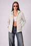 New Season Zr Range Rover Mom Lined Beige Inflatable Coat Jacket for Women - 6