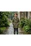 Unisex Children's Double-Breasted Belted Waterproof Trench Coat Raincoat - 2