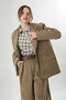 Basic Corduroy Jacket Beige - 5