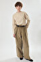 Velvet Trousers Beige - 2