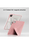 Magnetic Detachable Case for iPad Pro 13-Inch M4 (2024) – Y-Fold Origami Stand, Clear Back Shell & Pencil Holder - 8