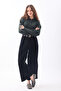 Velvet Trousers Black