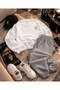 Playgirl/Playboy Printed Cotton Oversize Ribbed Sweet-Sweatpants Premium Set - 2