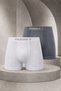 Men's Casual Comfort Daily 2 Li Boxer Cream