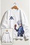 Unisex Oversize Hunter X Hunter Killua 99 Ense Printed Anime Themed Hoodless Sweatshirt