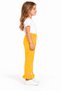 16010-26 Girls' Elastic Waist Lace-Up Floral Embroidered Ruffle Hem Pants 1–4 Years - 3