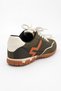 Women's Lace-Up Suede Leather Colored Sole Orthopedic Sneaker Walking Shoes - 3