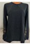 Er Clothing Winter Cotton Combed Cotton Blouse Long-Sleeve O-Neck Sleeve Embroidery Smoked - 4