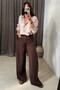 Soft Textured Jean Brown - 2