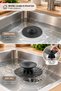 Sink & Bathtub Drain Plug – Kitchen Sink Stopper – Retractable Practical Drain Stopper - 2