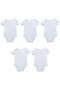 Unisex PureSoft Essentials Half Sleeve Baby Bodysuits Set Basic (pack of 5)