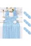 3Pcs Cheesecloth Spring Table Runners Boho Gauze Long Rustic Sheer Beige St. Patrick's Day Easter Ta