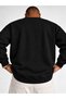 Born to Die Arabic Calligraphy Oversize Crewneck Sweatshirt Minimal Unisex - 2