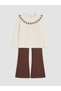 Esvab • Modern & Distinctive Bebe Roba Collar Embroidered Girls' Suit - 2