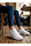 Women's Black and White Sole Mesh Anorak Laced Lightweight Sneaker Comfortable Running Shoes with Non-Slip Soles