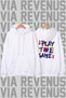 Play the Game Printed Unisex Wide Fit Hooded Hoodie Sweatshirt