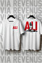 Muhammad Ali Printed Loose Fit 100% Cotton Tshirt