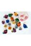 3-Piece Rose Flower Silicone Mold K-1645, Polyester Scented Stone Soap Candle Plaster Mold - 2
