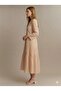 Women Handcrafted Romance, Chikankari Tiered Dress - 3
