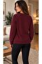Women's Crew Neck Breastfeeding Sweatshirt - Long Sleeve Maternity Sweatshirt with Breastfeeding Feature - 5