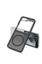 Samsung Galaxy Z Flip 7 Fe Compatible Magsafe Feature Camera Protected Matte Lunex Silicone Case - 2