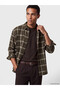 Men's Checkered Embroidered Lumberjack Shirt for Style Enthusiasts from Uzg Store - 2