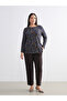 Esvab • Modern & Distinctive Plus Size Waist Drawstring Carrot Planting Women's Pants - 2