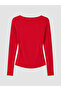 Rmz Gi̇yi̇m Farkiyla Zero Roba Collar Gathered Women's Bodysuit - 2