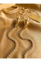 Stylish Design Snake Buckle with Stones - 2