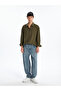 Rmz Gi̇yi̇m Farkiyla Standard Fit Long Sleeve Linen Look Men's Shirt - 2