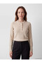 Esvab • Modern & Distinctive Zero Roba Collar Women's Knitwear Sweater