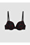 Esvab • Modern & Distinctive Underwire Unpadded Heart Embroidered T-Shirt Bra