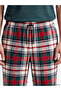 Esvab • Modern & Distinctive Standard Fit Checkered Embroidered Men's Pajama Bottoms - 3