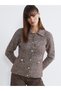 Women's Triko Cardigan with Turn-Down Roba Collar for Style Seekers from Uzg Store