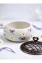 Papatya Series Ceramic Ashtrays and Sugar Bowls, 4 Different Colors, Available in Single or Double Sets - 4