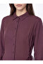 Esvab • Modern & Distinctive Modal Blend Shirt Dress with Tie Detail - 3