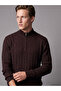 Esvab • Modern & Distinctive Stand Collar Men's Knitwear Sweater