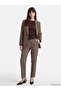Checkered Embroidered Women's Blazer Jacket for Style Enthusiasts from Uzg Store - 2