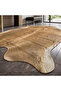 Solid Krem İthal Premium Hakiki Dana Postu 207x178cm - 2